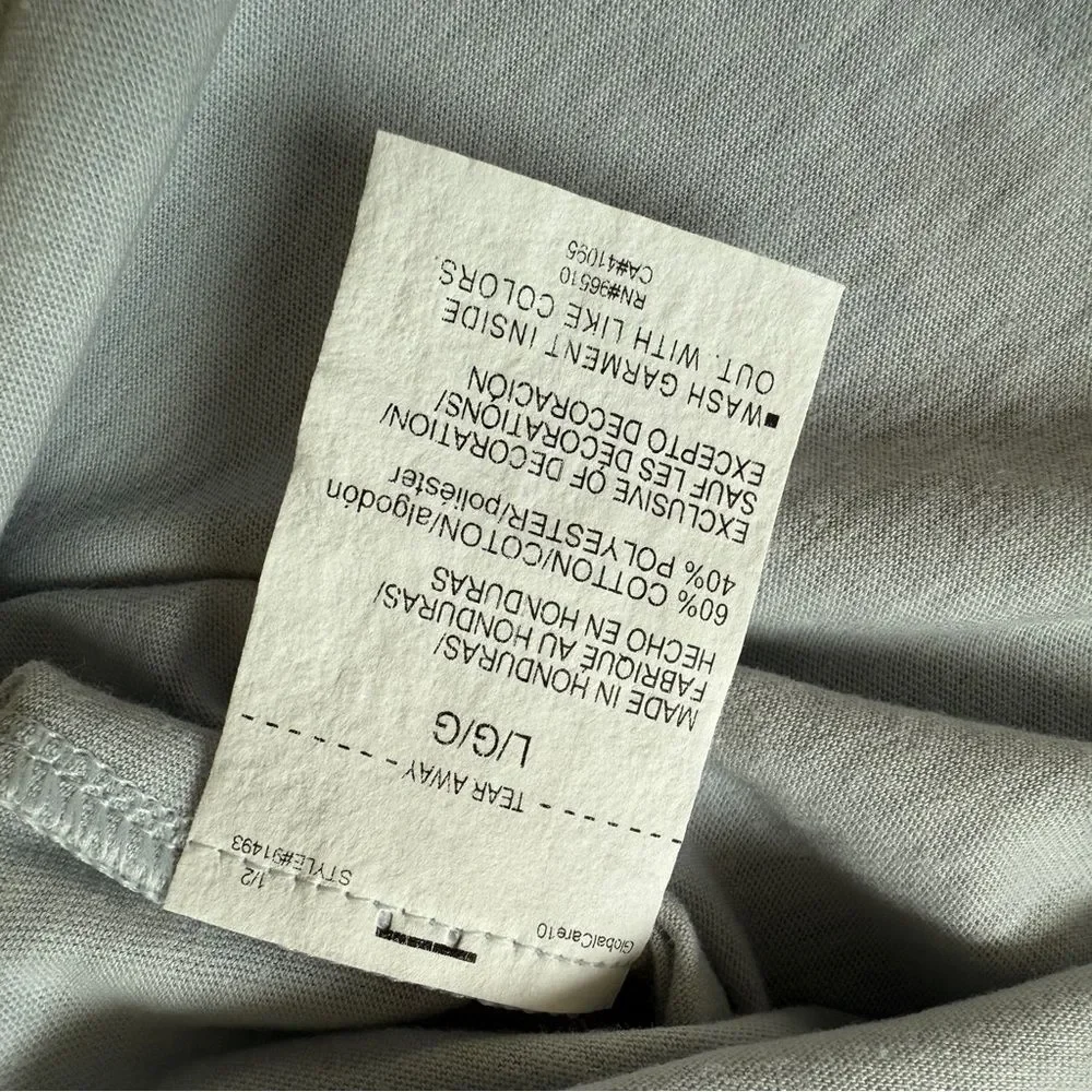 Under Armour Performance Apparel Logo Graphic Tee Halo Gray Large - Picture 9 of 9